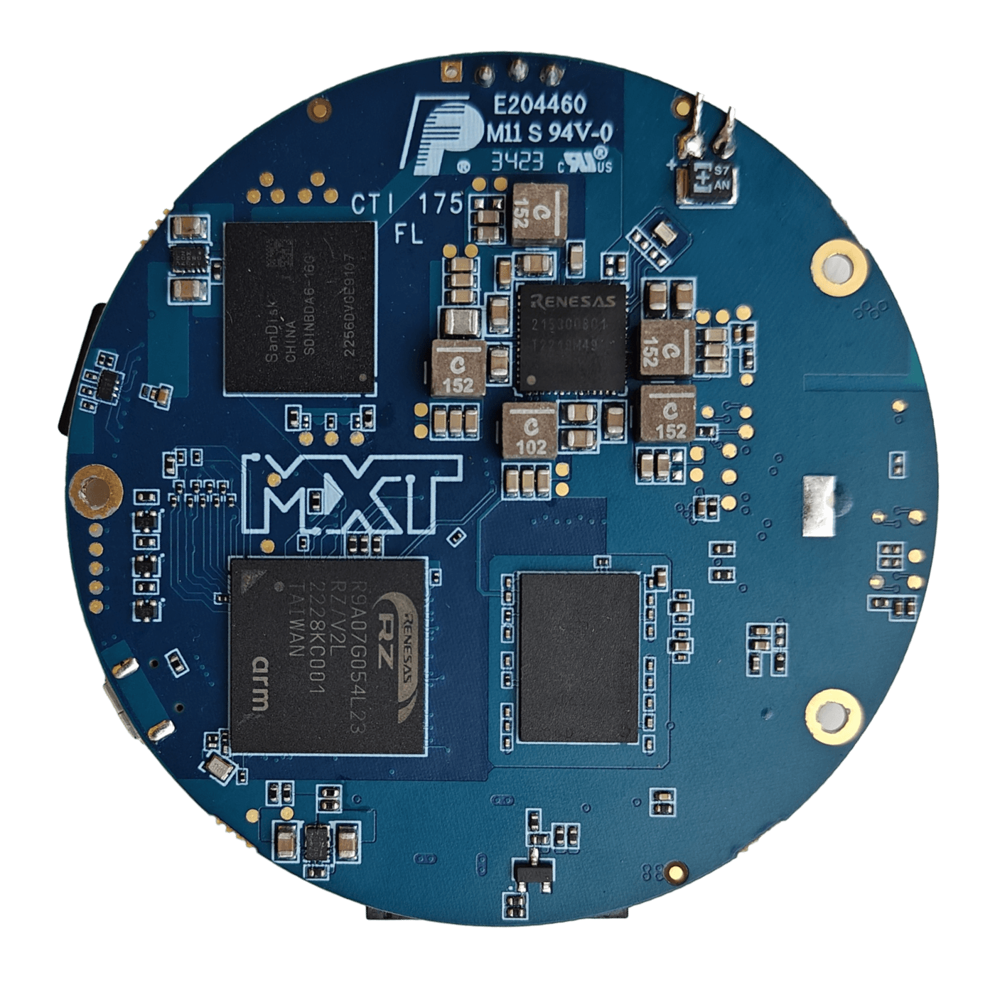 Vision AI DEMO board layout